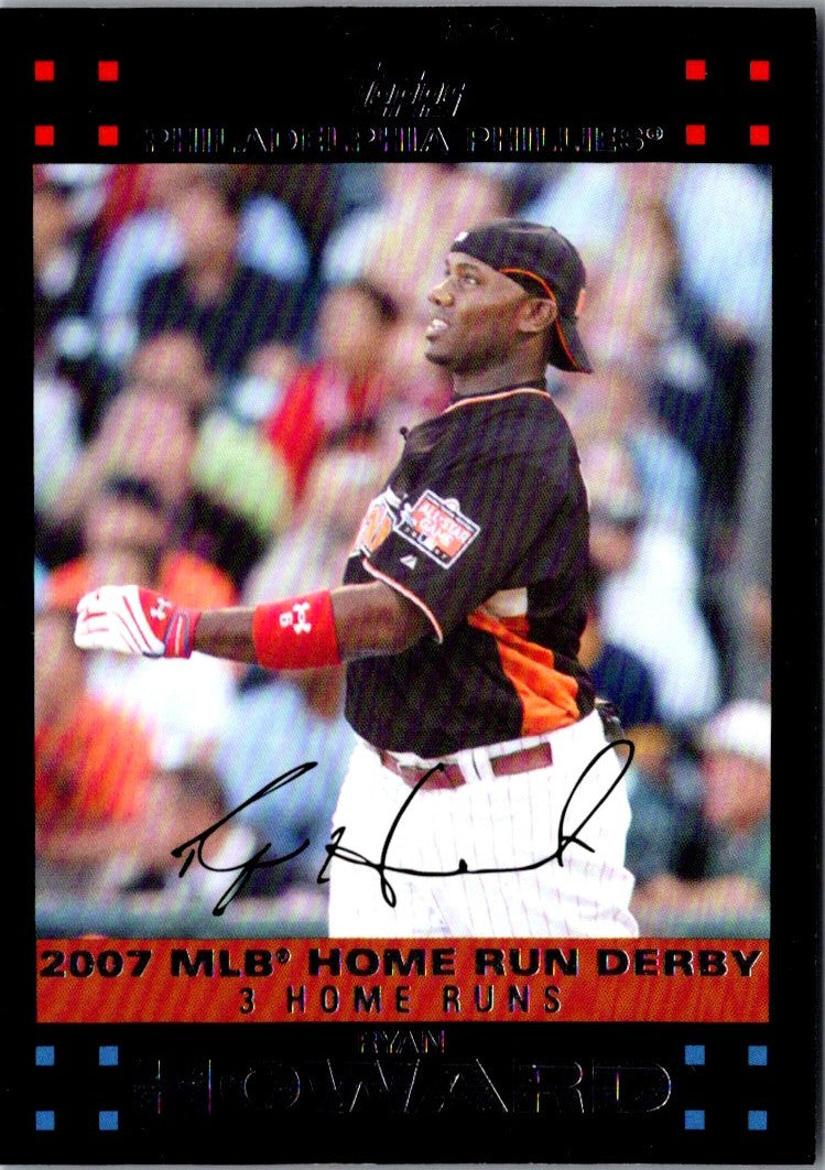 2007 Topps Updates & Highlights Ryan Howard