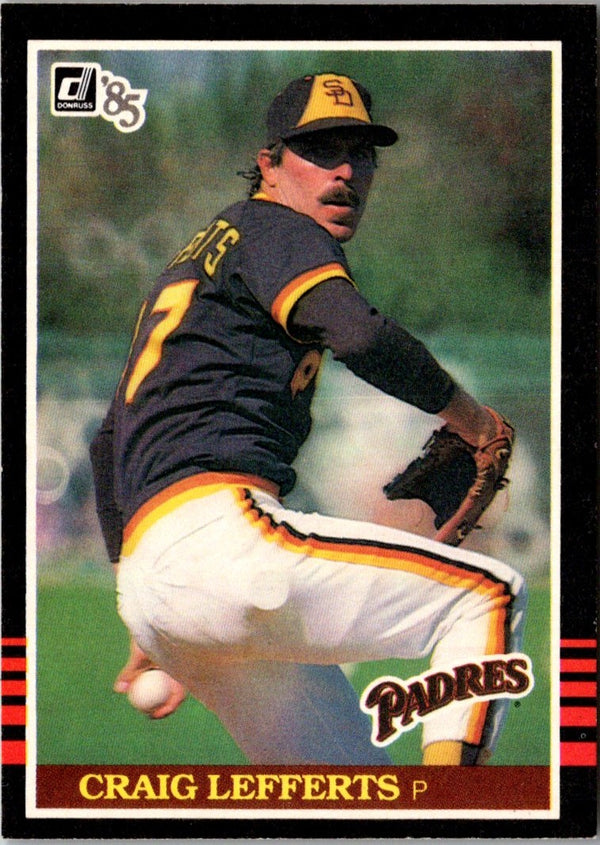 1985 Donruss Craig Lefferts #261