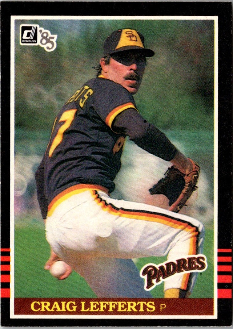 1985 Donruss Craig Lefferts