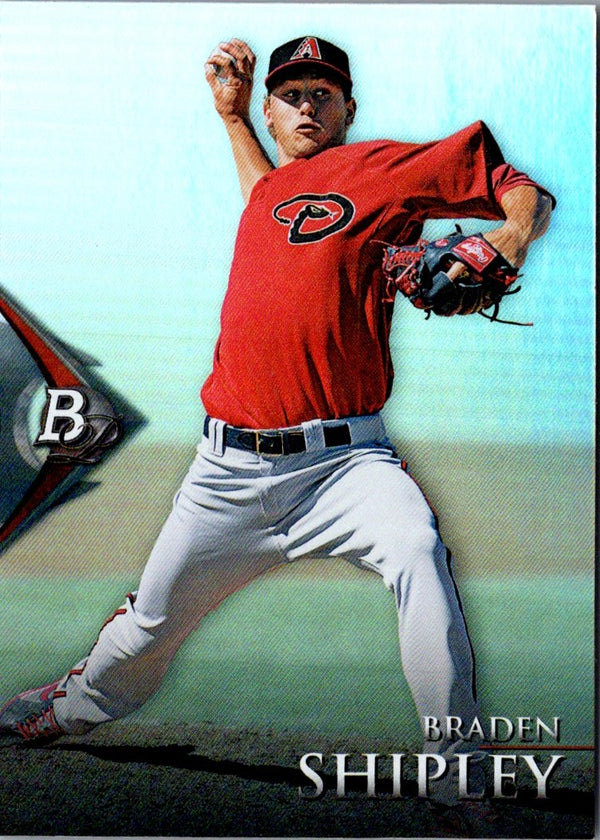 2014 Bowman Platinum Prospects Braden Shipley #BPP4