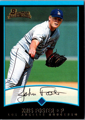 2001 Bowman Draft Picks & Prospects Kris Foster #BDP36 Rookie