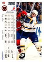 1991 Upper Deck Rick Vaive #179