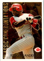 1996 Topps Classic Confrontations Reggie Sanders #CC7
