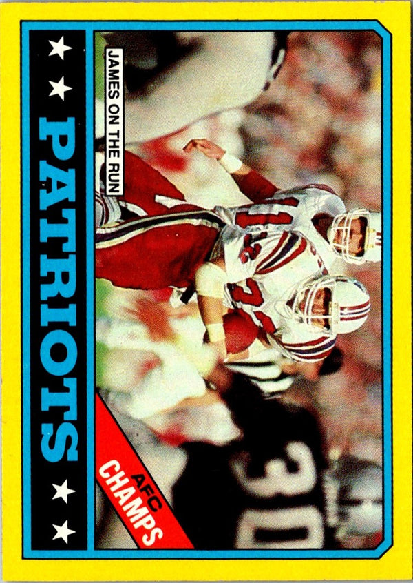 1986 Topps Patriots Team Leaders #29 NM+