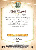 2018 Topps Gypsy Queen Jorge Polanco #168
