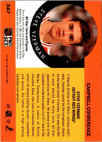 1990 Pro Set Steve Yzerman #347