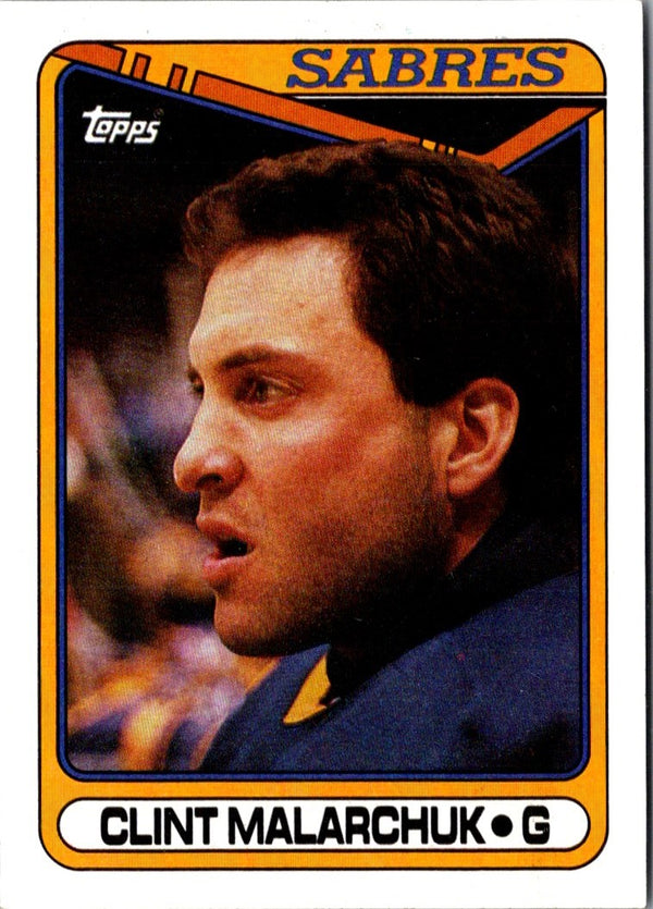 1990 Topps Clint Malarchuk #371