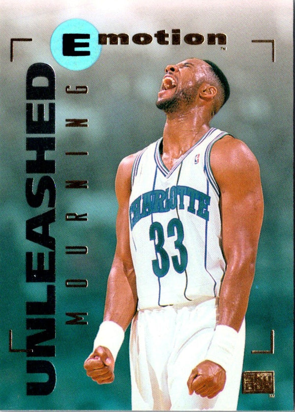 1994 SkyBox E-Motion Alonzo Mourning #10