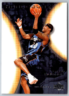 2003 Upper Deck Hardcourt Larry Hughes #90