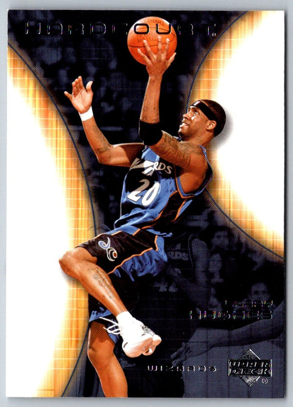 2003 Upper Deck Hardcourt Larry Hughes #90