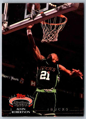 1992 Stadium Club Alvin Robertson #185