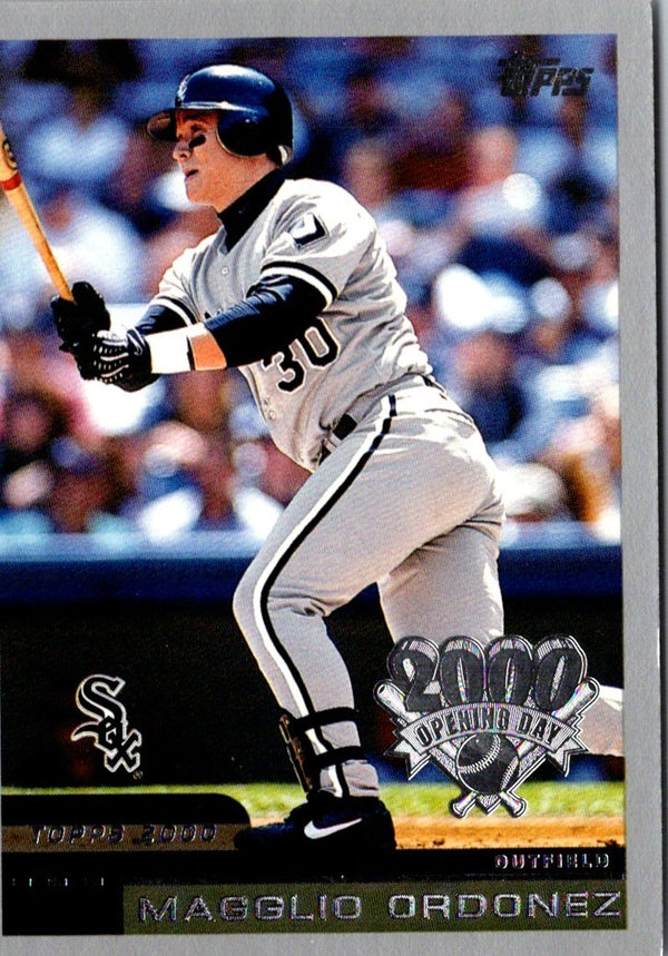 2000 Topps Opening Day Magglio Ordonez #8