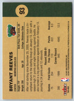 2001 Fleer Platinum Bryant Reeves #93