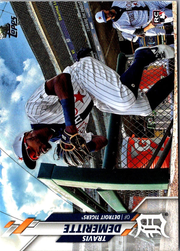 2020 Topps Travis Demeritte #57 Rookie