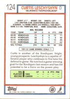 1992 Topps Curtis Leschyshyn #124