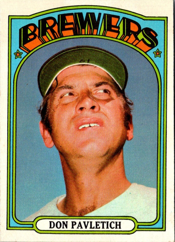 1972 Topps Don Pavletich #359 NM-MT