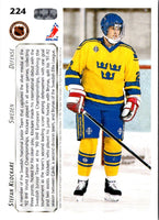 1992 Upper Deck Stefan Klockare #224 Rookie