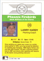 1990 CMC Phoenix Firebirds Larry Hardy #26