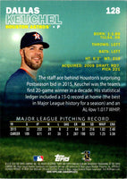 2016 Stadium Club Dallas Keuchel #128