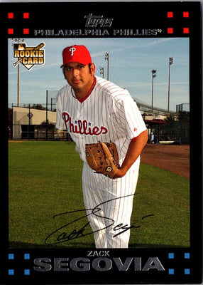 2007 Topps Zack Segovia #377