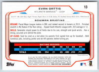2014 Bowman Evan Gattis #13