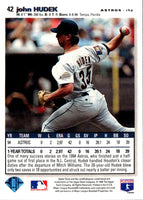 1995 Collector's Choice SE Silver Signature John Hudek #42