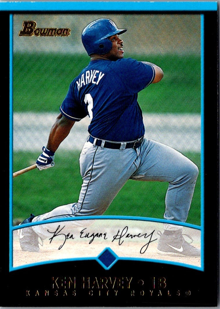 2001 Bowman Draft Picks & Prospects Ken Harvey