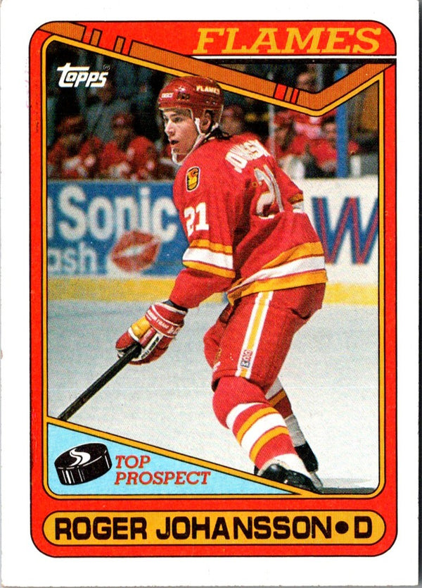 1990 Topps Roger Johansson #96 Rookie