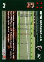 2007 Topps Keith Brooking #267
