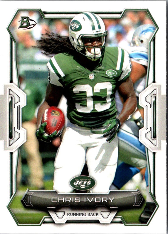 2015 Bowman Chris Ivory #79