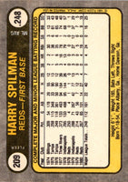 1981 Fleer Harry Spilman #209