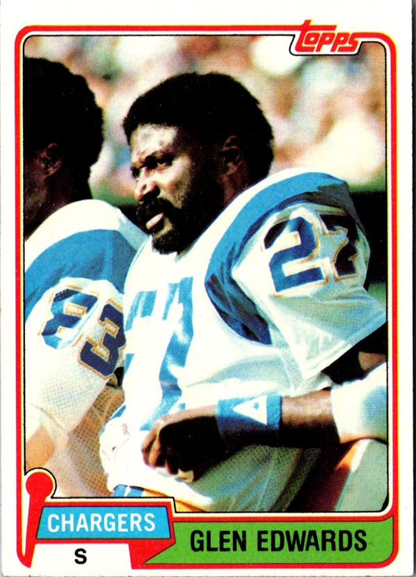 1981 Topps Glen Edwards #418 NM-MT
