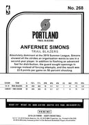 2019 Hoops Anfernee Simons