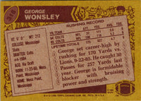 1986 Topps George Wonsley #318 Rookie NM+