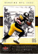 2002 Fleer Genuine Hines Ward
