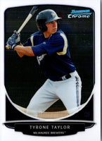 2013 Bowman Chrome Prospects Tyrone Taylor #BCP158