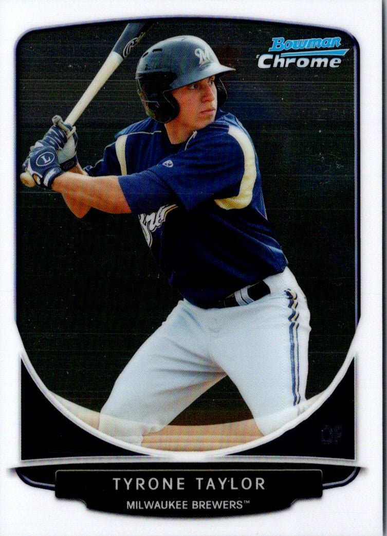 2013 Bowman Chrome Prospects Tyrone Taylor