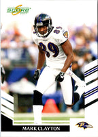 2007 Score Mark Clayton #185