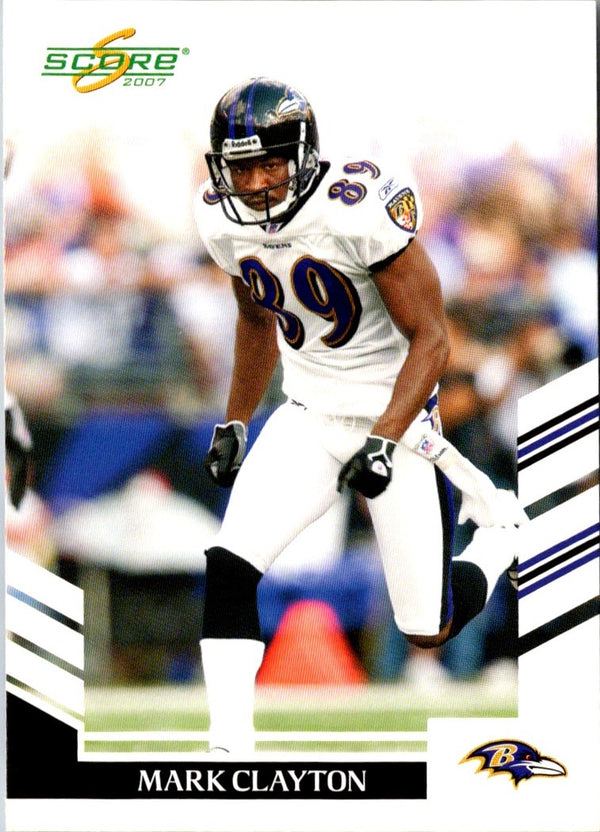 2007 Score Mark Clayton #185