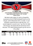 2012 Topps J.J. Watt