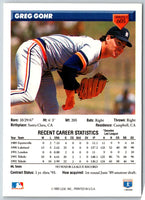 1993 Donruss Greg Gohr #605