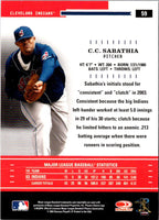 2004 Donruss Throwback Threads CC Sabathia #59