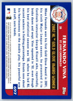 2003 Topps Fernando Vina #697