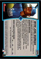 2001 Bowman Draft Picks & Prospects Irvin Guzman #BDP95 Rookie