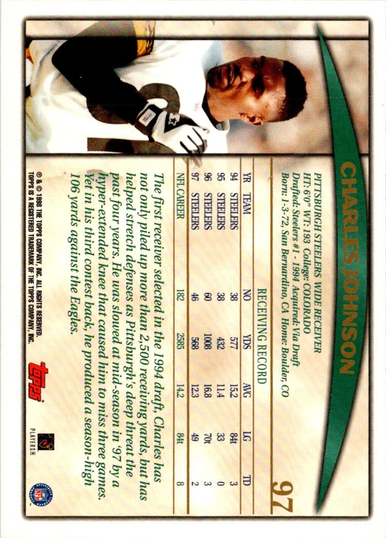 1998 Topps Charles Johnson