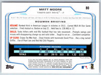 2014 Bowman Matt Moore #80