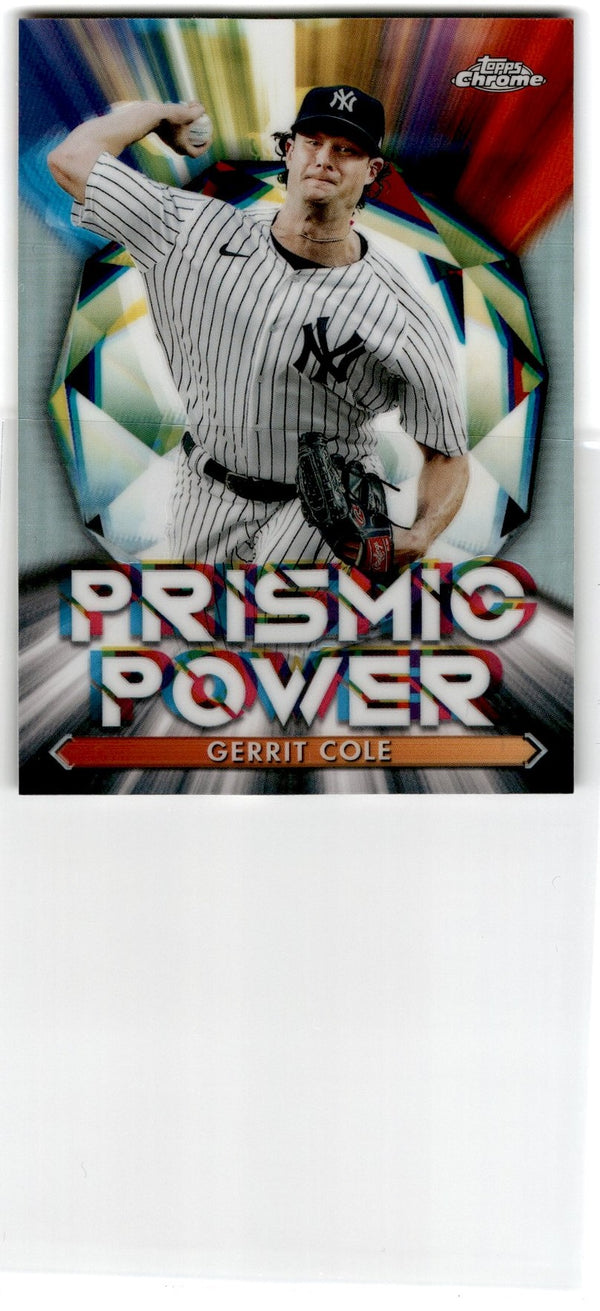 2021 Topps Chrome Prismic Power Gerrit Cole #PP-5