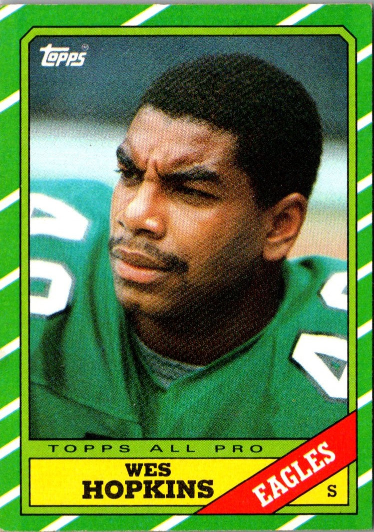 1986 Topps Wes Hopkins