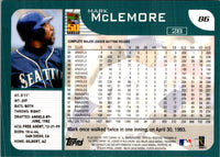 2001 Topps Mark McLemore #86