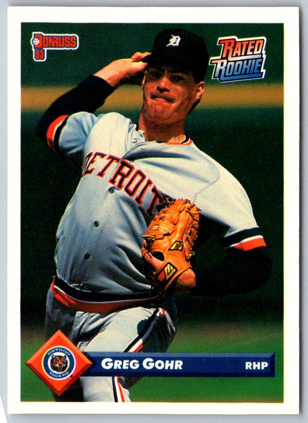 1993 Donruss Greg Gohr #605